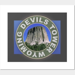 Devils Tower Wyoming Posters and Art